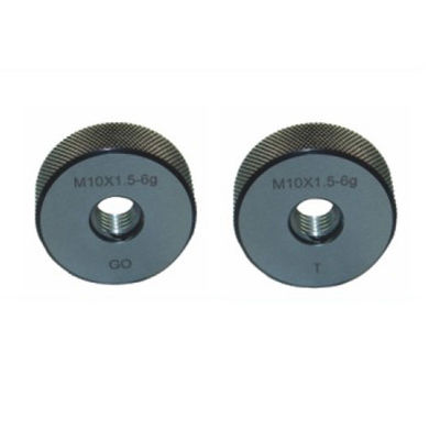 Metric Thread Ring Gauge M10x1.5-6g Calibration Gauge Tool GO And NO GO