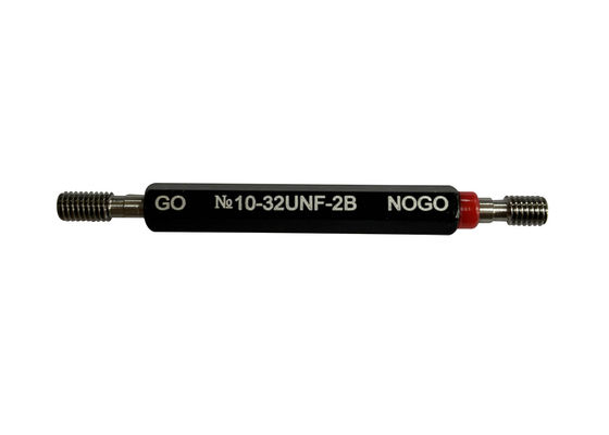 10-32UNF-2B Thread Plug Thread Gauge for Thread Type Diameter and Pitch Measurement