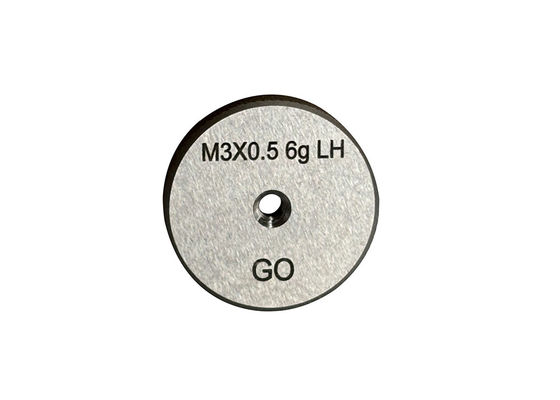 Accurate M3.0 LH Thread Ring Gauge For Checking Thread With GO And NOGO Types