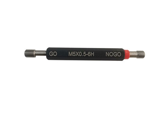 M5.0 Metric Plug Gauge Threaded Parts Inspection Tool With GO And NOGO Types