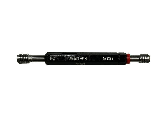 M6.0 Metric Plug Gauge With GO And NOGO Types Threaded Inspection Tool