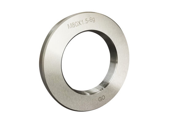 Metric M80.0 Thread Ring Gauges With GO Types For Convenient Thread Checking