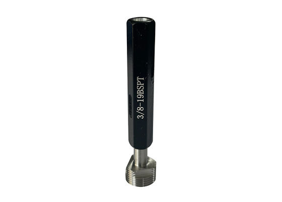 3/8-19 BSPT Pipe Taper Thread Plug Gauge for Mechanical Connections and Sealing
