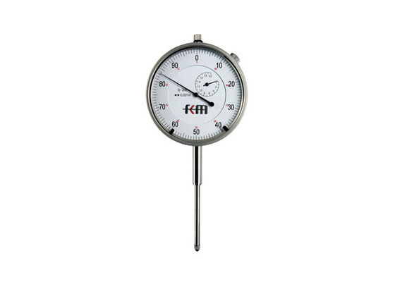 0-2" Dial Indicator 0.001" Graduation Lug Back Travel Dial Gauge Precision Measuring Tool