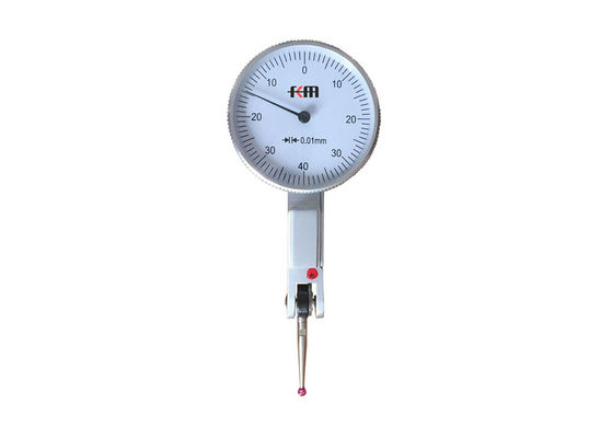0-0.8mm Precision Dial Test Indicator Lever Gauge with Ruby Contact Point