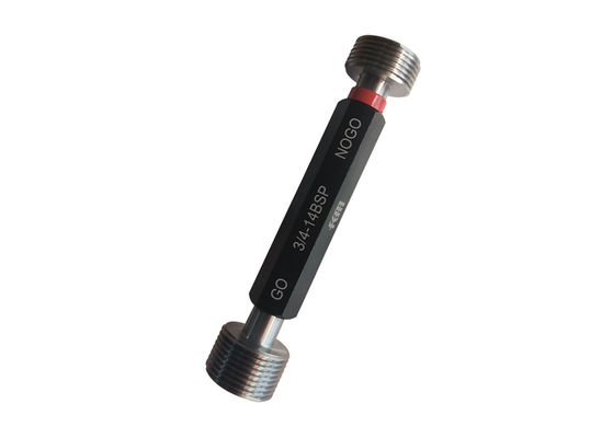 3/4-14 BSP Thread Plug Gauge for Tapered Pipe Thread Measurement