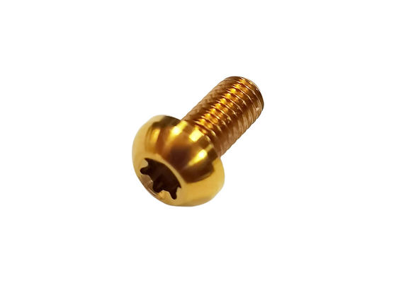 Titanium Disc Brake Screw With Round Hex Head
