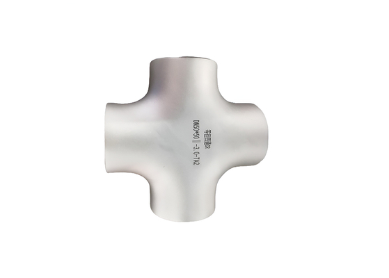 ASTM B16.9 Buttweld Titanium Pipe Cross Straight Cross 4 Way Equal Cross