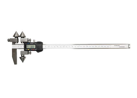 Precision-ground 20-300mm Apothem And Centerline Digital Caliper With 0.01mm / 0.0005" Resolution