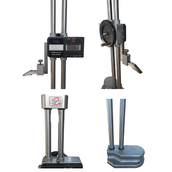 Two Column 0-12in Electronic Digital Height Gauges With Large LCD Screen