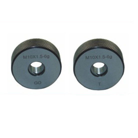 Metric Thread Ring Gauge M10x1.5-6g Calibration Gauge Tool GO And NO GO