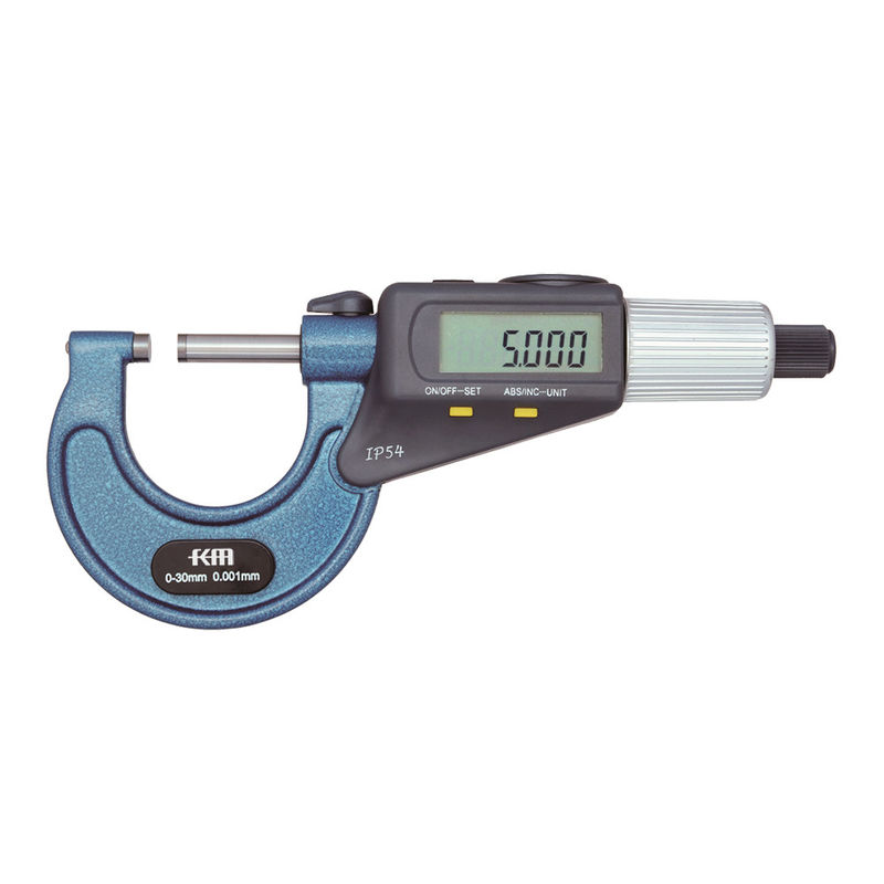 IP54 Protection Degree Double Side Digital Outside Micrometer