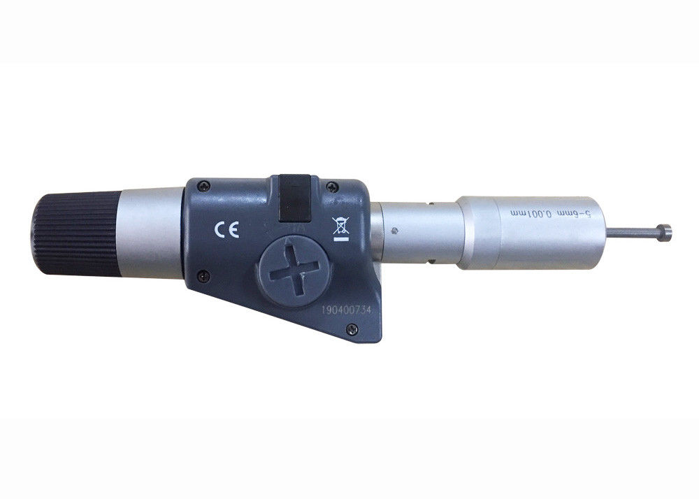IP54 Protection Degree 5-6mm Digital 3 Pin Inside Micrometer With Setting Ring