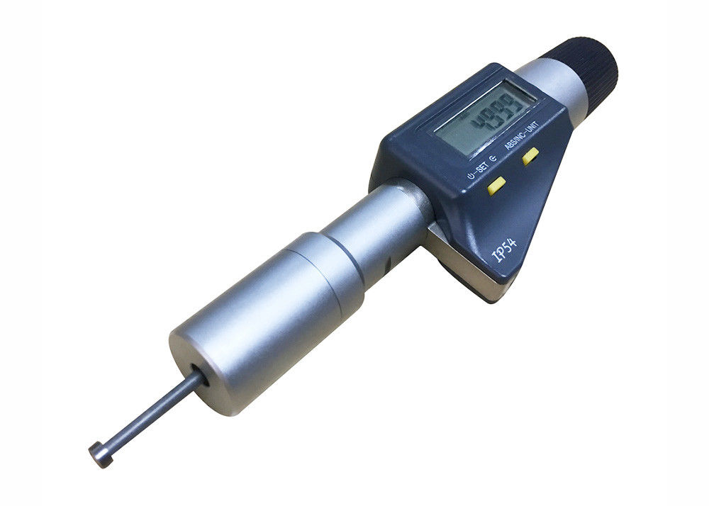 IP54 Protection Degree 5-6mm Digital 3 Pin Inside Micrometer With Setting Ring