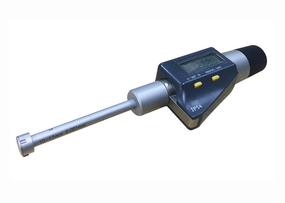 Digital 3 Point Inside Micrometer 10-12mm With Good Dust And Water Resistance