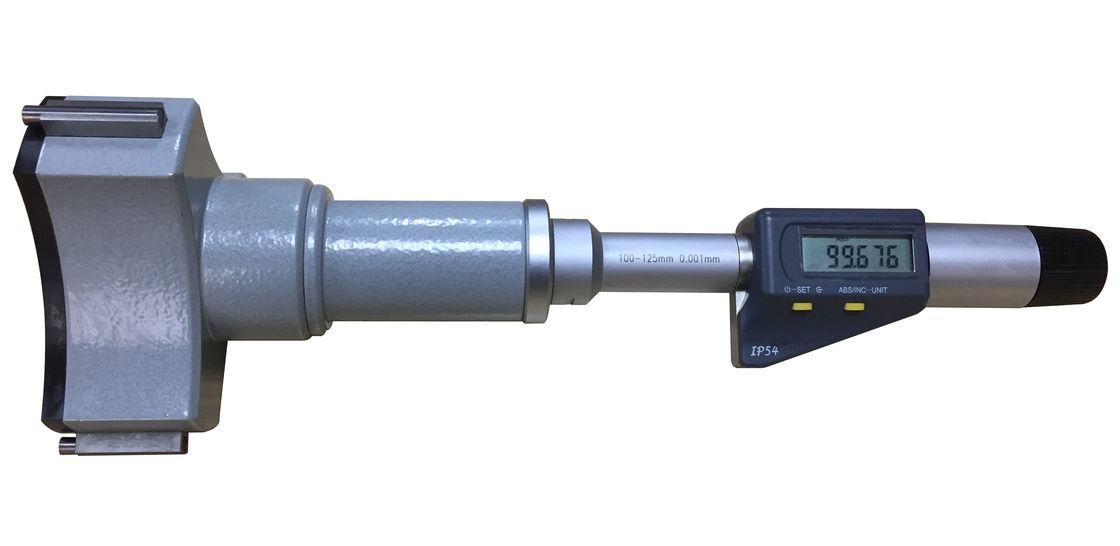 KM 100-125mm Digital Three Point Bore Micrometer With IP54 Protection Degree