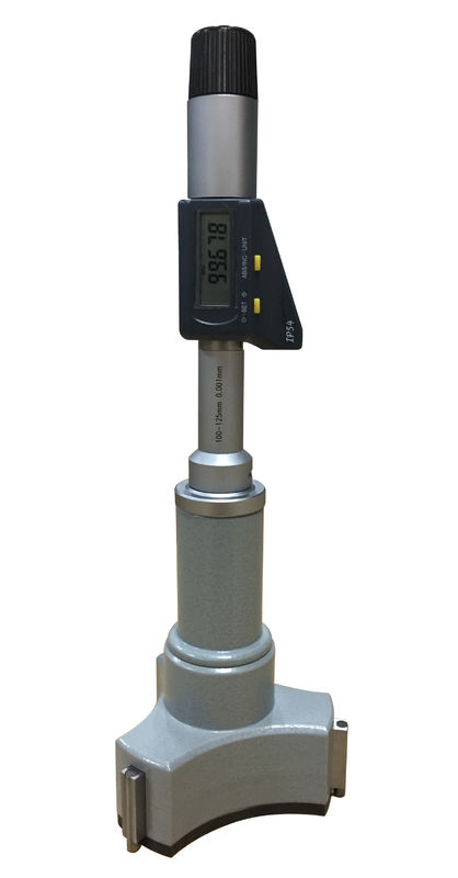 KM 100-125mm Digital Three Point Bore Micrometer With IP54 Protection Degree