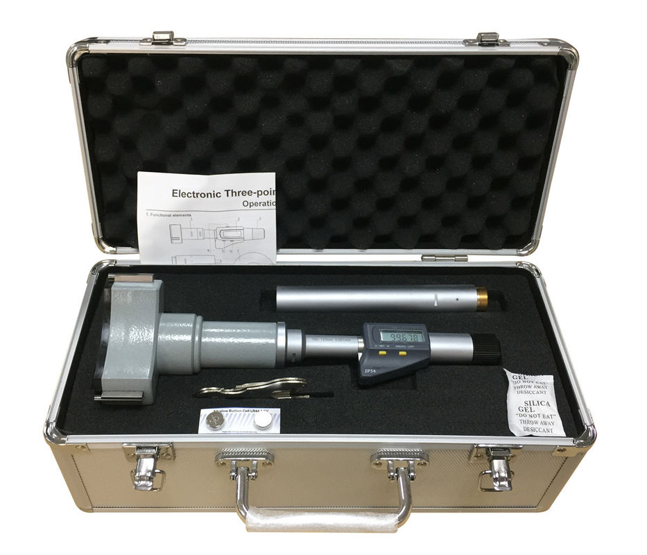 KM 100-125mm Digital Three Point Bore Micrometer With IP54 Protection Degree