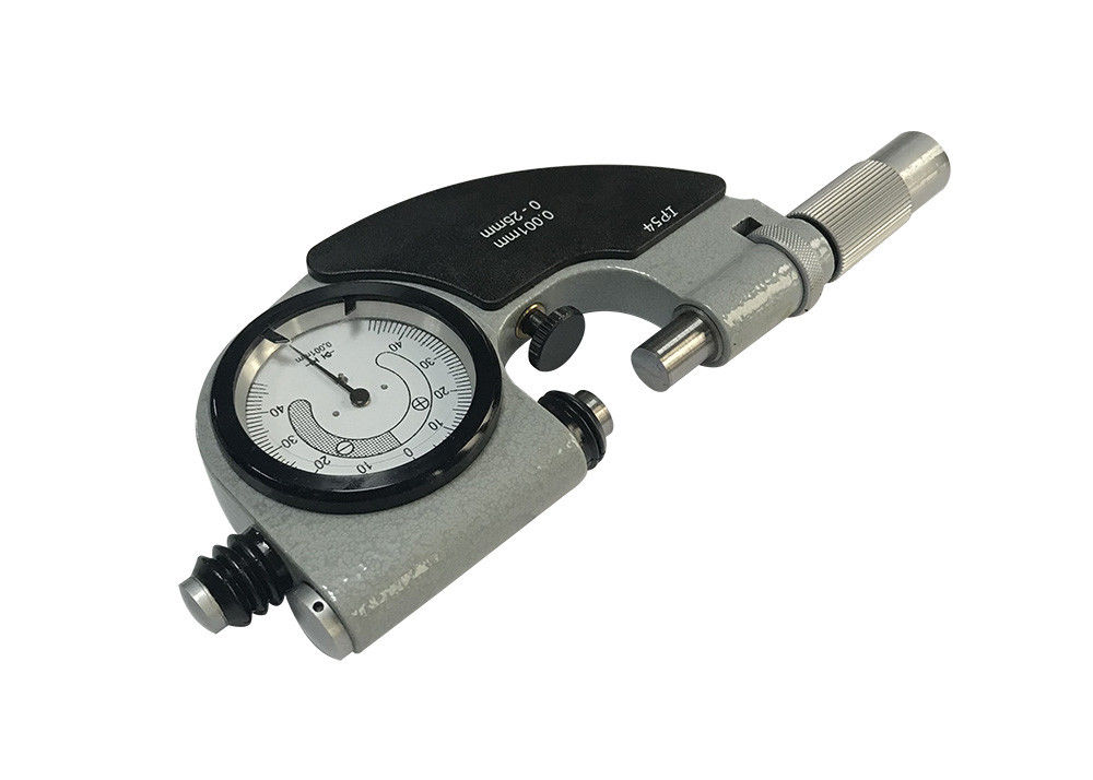 0-25mm Indicating Snap Micrometers With IP54 Protection Degree