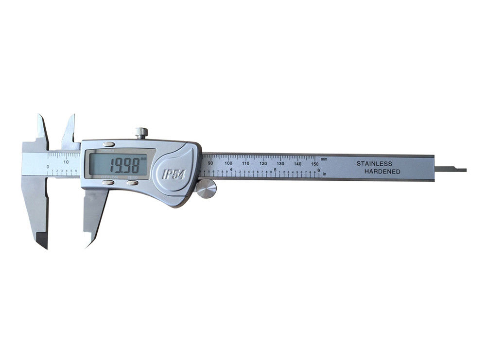 IP54 Protection Degree 0-150mm/0-6″ Digital Dial Caliper With Metal Housing