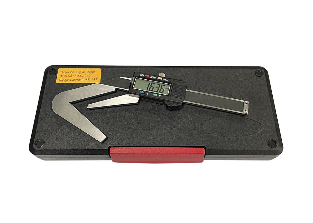 4-40mm/0.157-1.57'' 3 Point Digital Caliper Tool Resolution 0.01mm/0.0005″