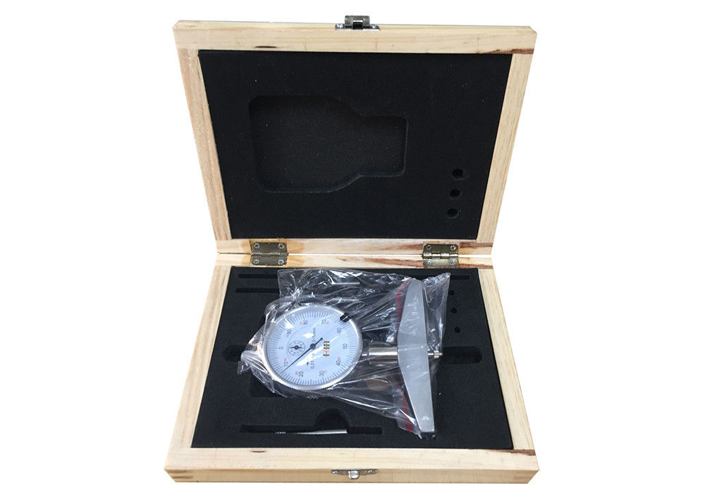 Stainless Steel Dial Depth Gauge Indicator With Interchangeable Rods For Measuring Hole Depths