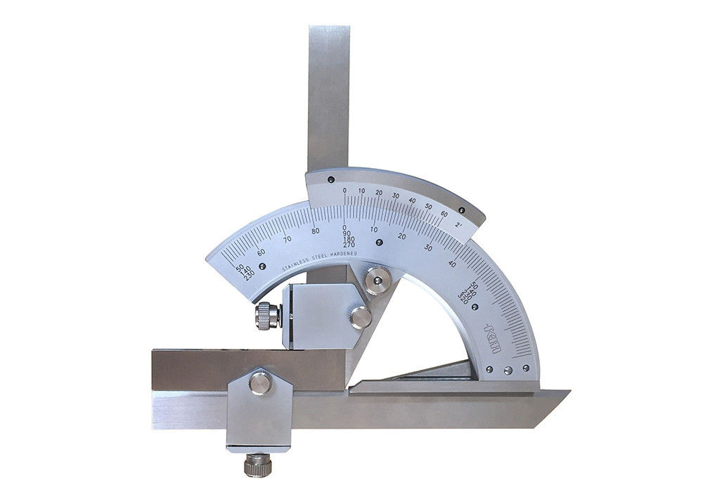 0–320 Degree Bevel Protractor Angle Measurement Tool Graduation 2′