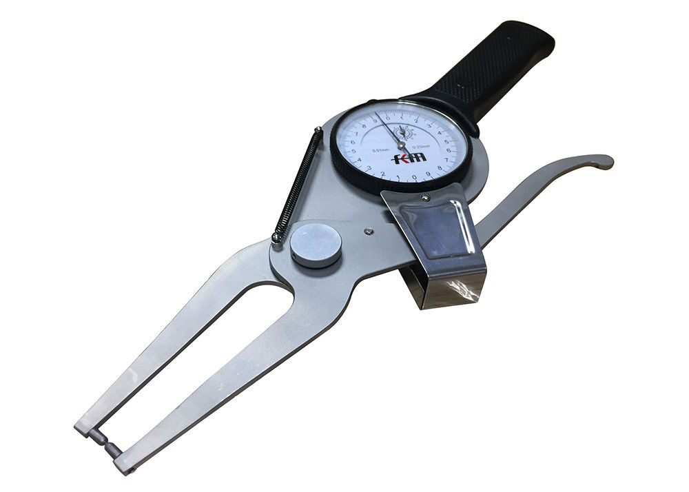 Small Throat Type 0-20mm Outside Dial Caliper Gauge With 0.01mm Graduation