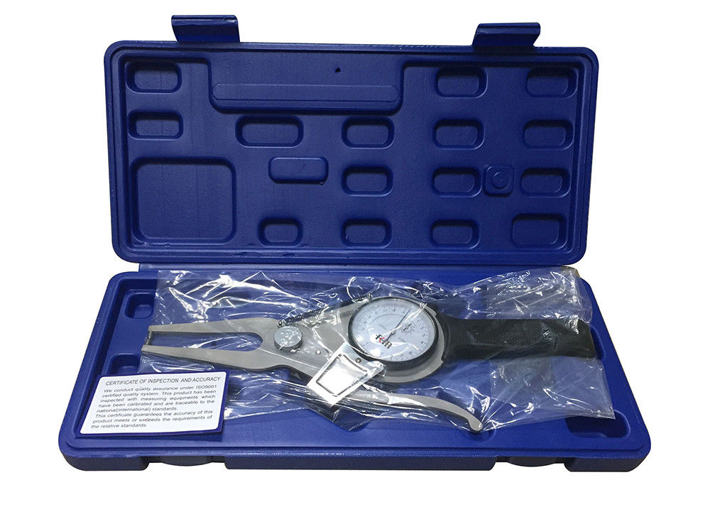 Small Throat Type 0-20mm Outside Dial Caliper Gauge With 0.01mm Graduation