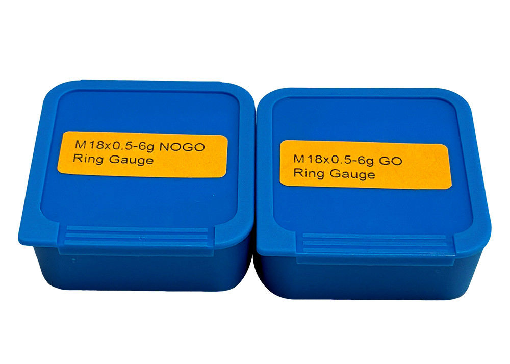 Range M18 Metric Thread Ring Gages GO And NO GO Types