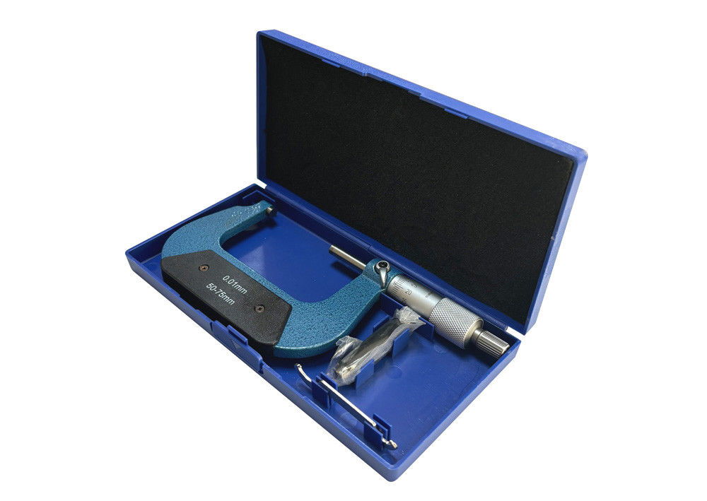 50-75mm Outside Micrometer with Graduation 0.01mm for Quick and Easy Measurement