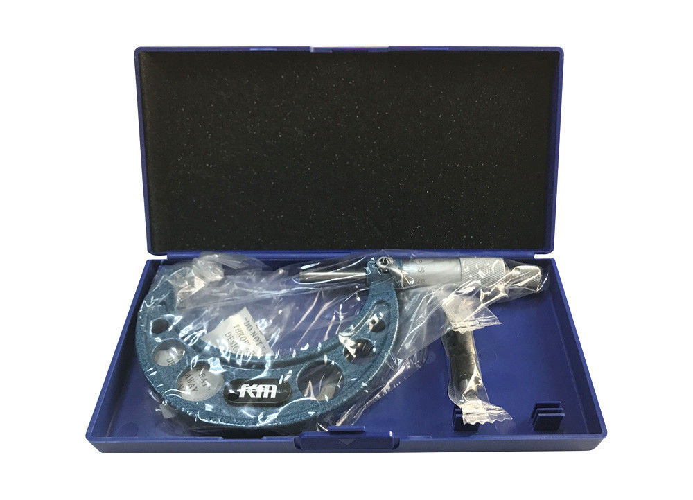 Carbide Measuring Face 50-75mm Outside Micrometer Metric Precision Machinist Instruments