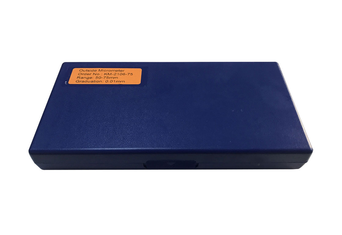 Carbide Measuring Face 50-75mm Outside Micrometer Metric Precision Machinist Instruments