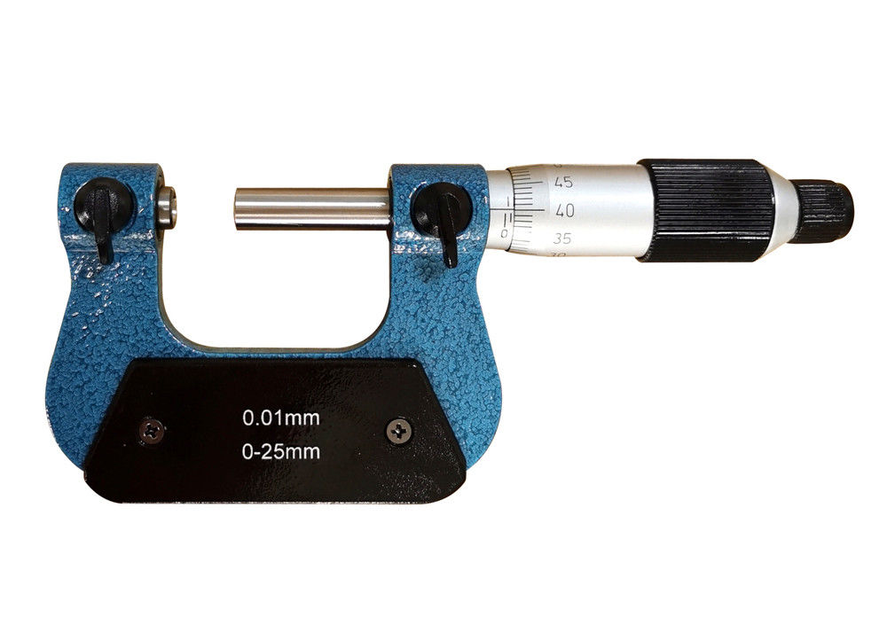 KM 0-25mm Screw Thread Micrometer Non-rotating Spindle