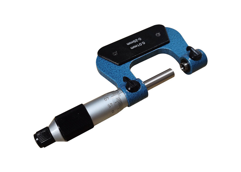 KM 0-25mm Screw Thread Micrometer Non-rotating Spindle