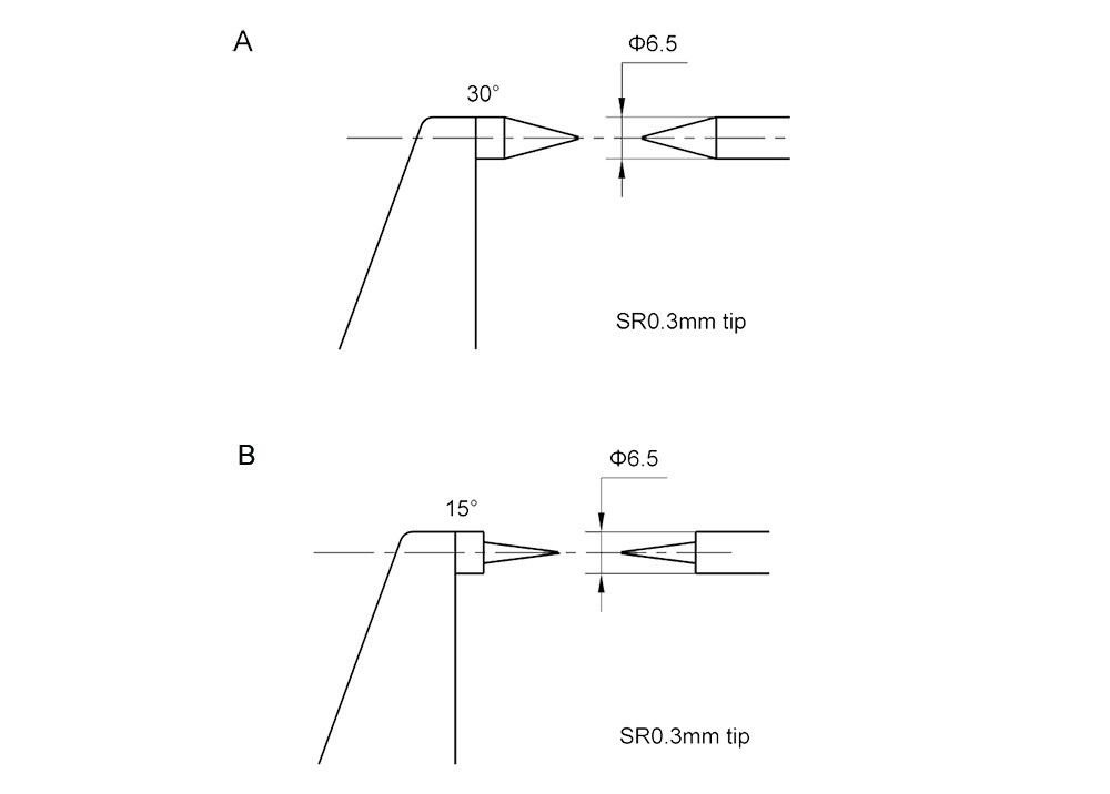 KM 0-25mm Point Micrometer With Carbide-tipped Measuring Face