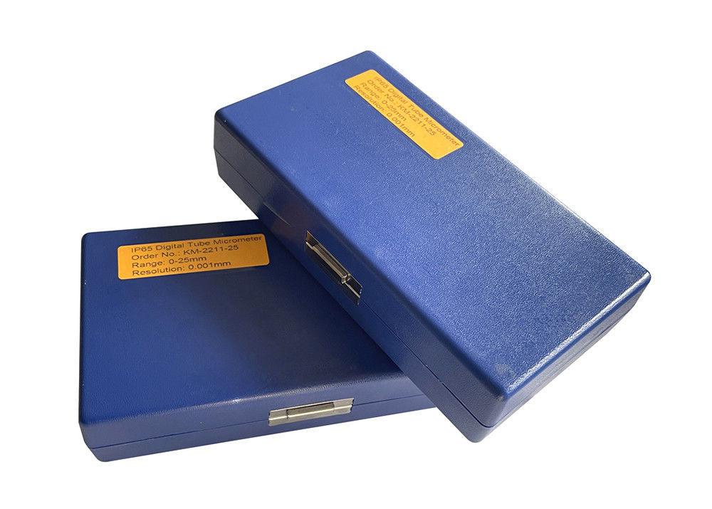 Fine Lapping 0-25mm Digital Tube Micrometer for Processing Metric/Inch Measurement