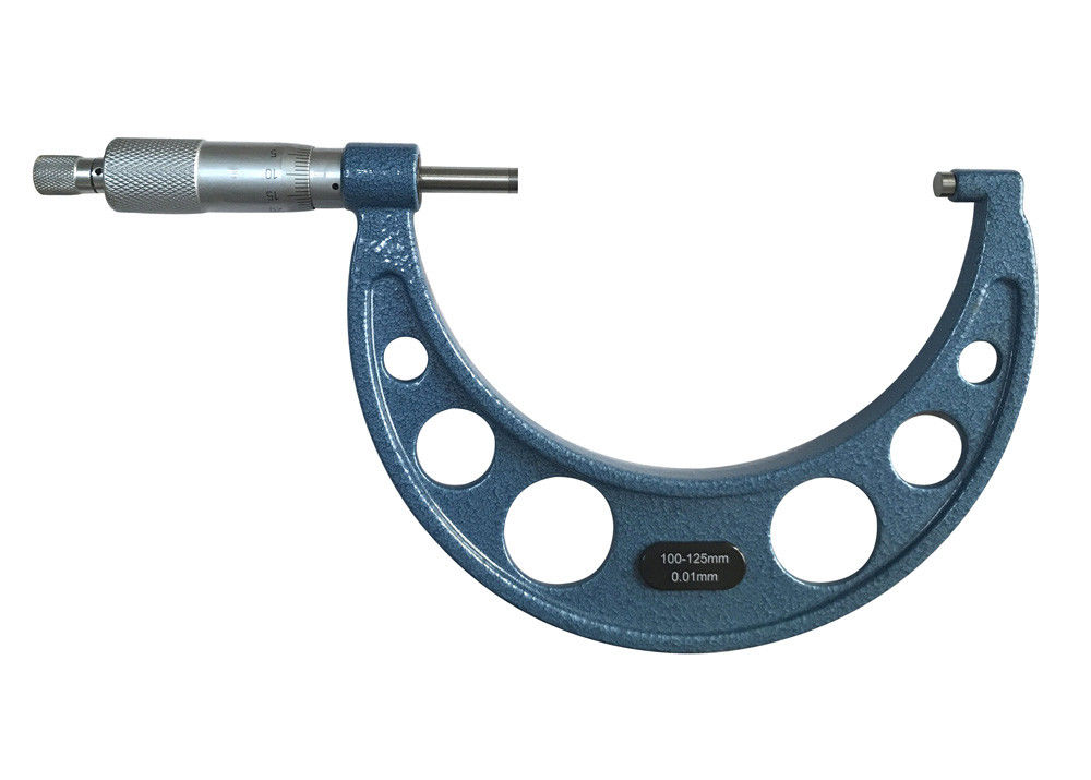100-125mm Outside Micrometer with Ratchet Thimble for Precision Application