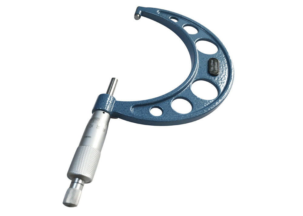 100-125mm Outside Micrometer with Ratchet Thimble for Precision Application