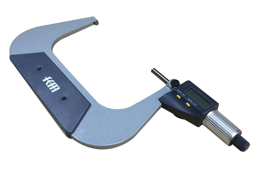 150-175mm Digital Outside Micrometer With Carbide Anvil And Large LCD Display For Quick Results
