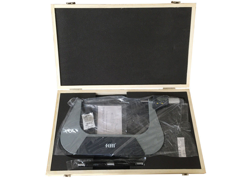 175-200mm Digital Outside Micrometer with Large LCD Display