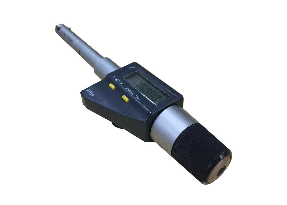 IP54 Protection Degree Digital Three Point Internal Micrometer with Extension Rod 12-16mm and 0.004mm