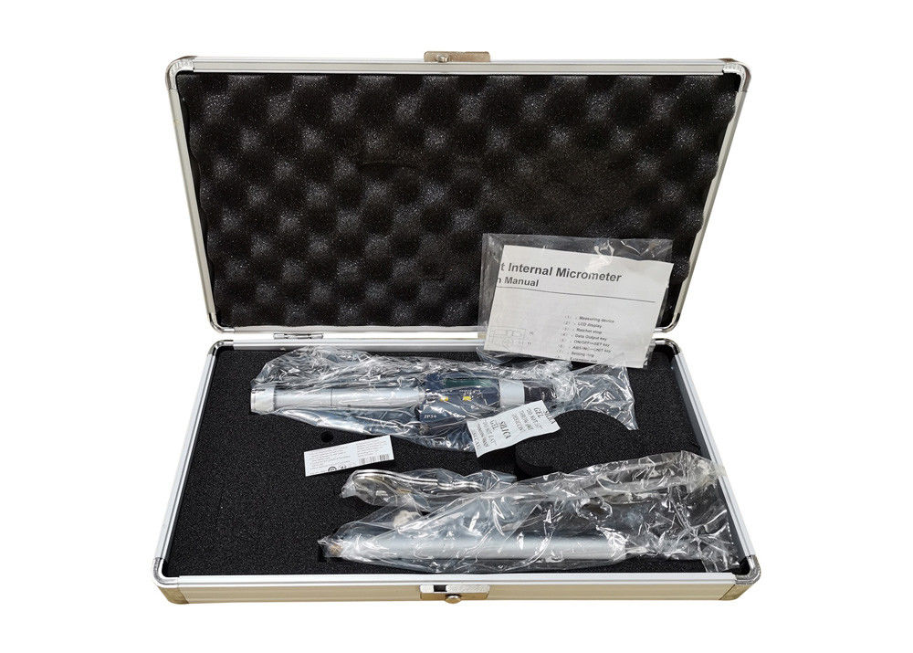 25-30mm Three Point Internal Micrometer with IP54 Protection and Metric/Inch Conversion