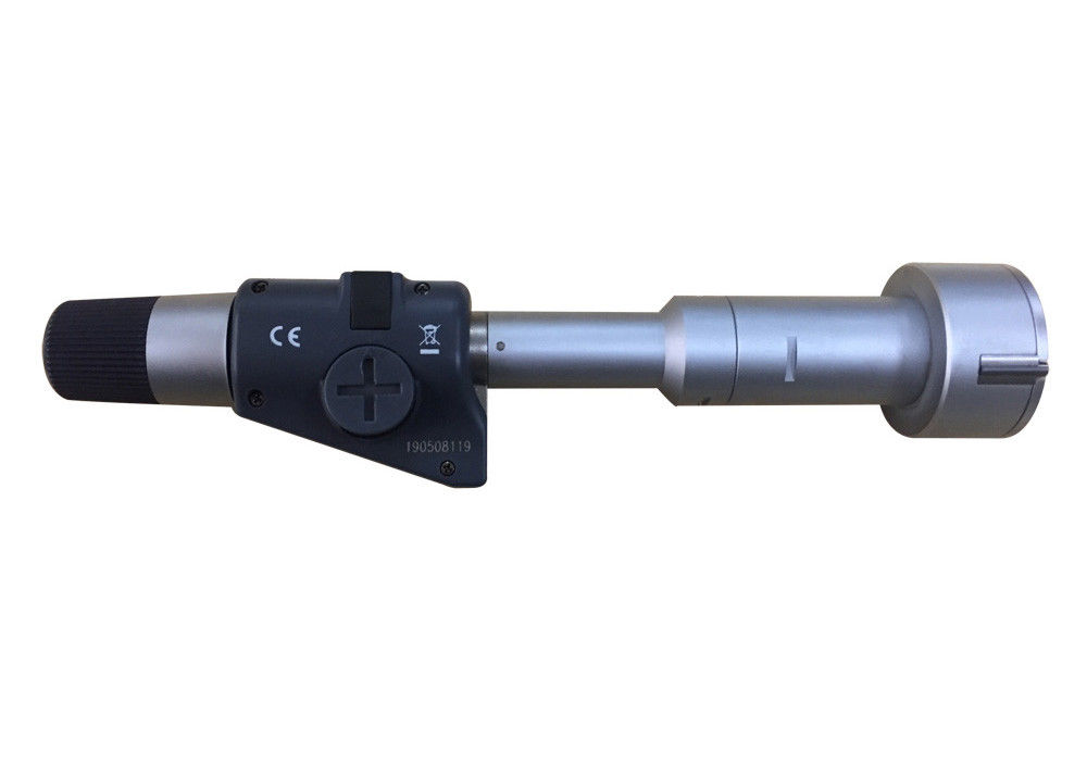 Large Range Three Point Internal Micrometers with Extension Rod and Ratchet Stop