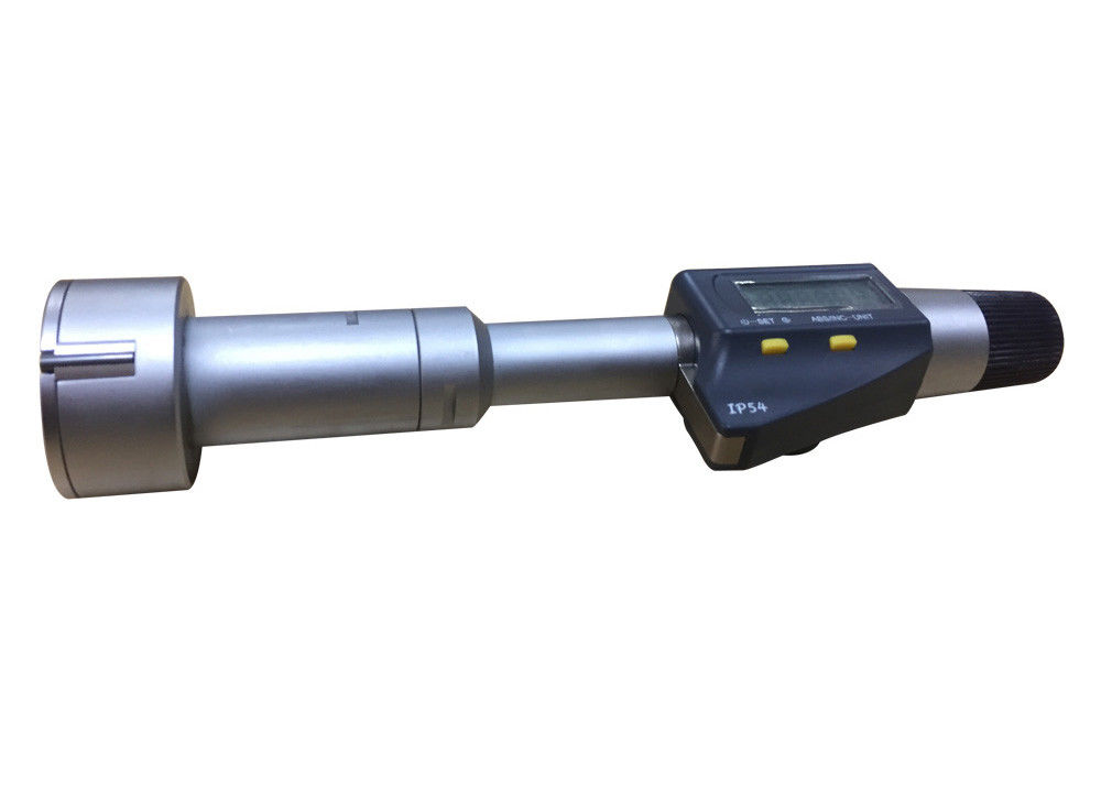 Large Range Three Point Internal Micrometers with Extension Rod and Ratchet Stop