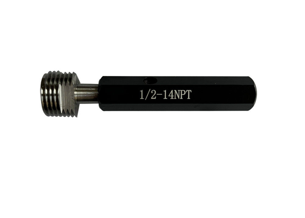 1/2-14 NPT and NPTF Taper Pipe Thread Gauges GCR15 Material with ANSI Standard
