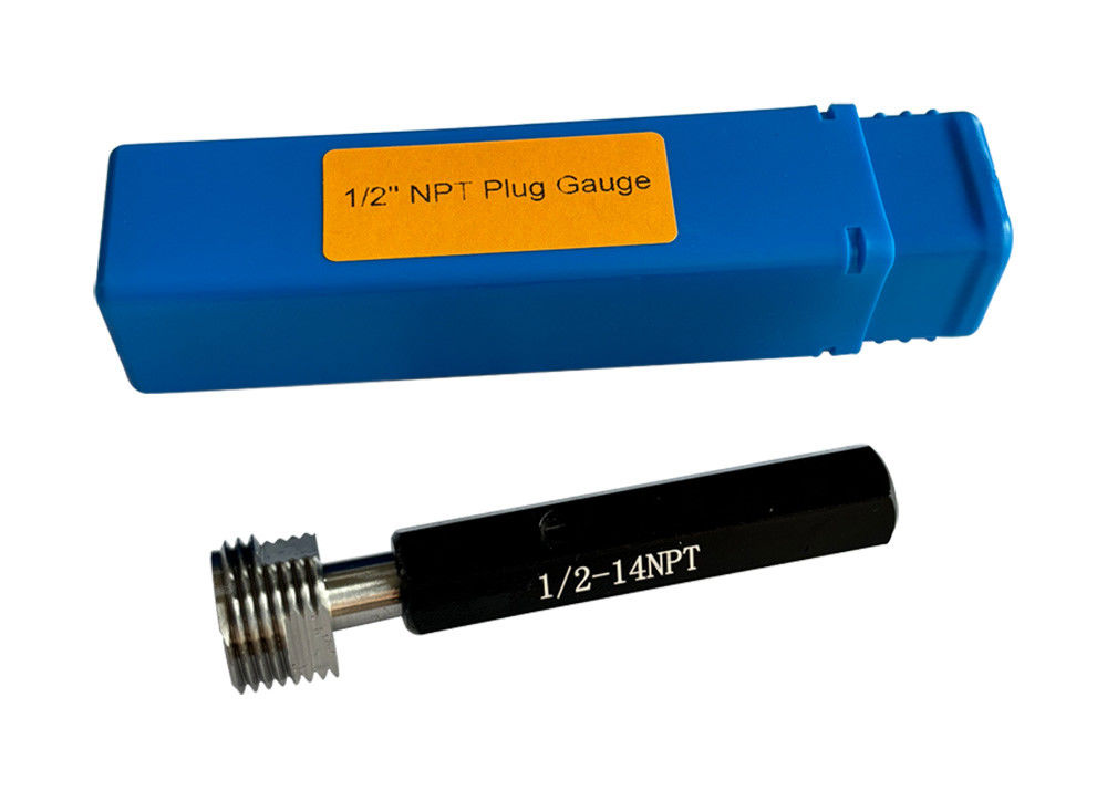 1/2-14 NPT and NPTF Taper Pipe Thread Gauges GCR15 Material with ANSI Standard