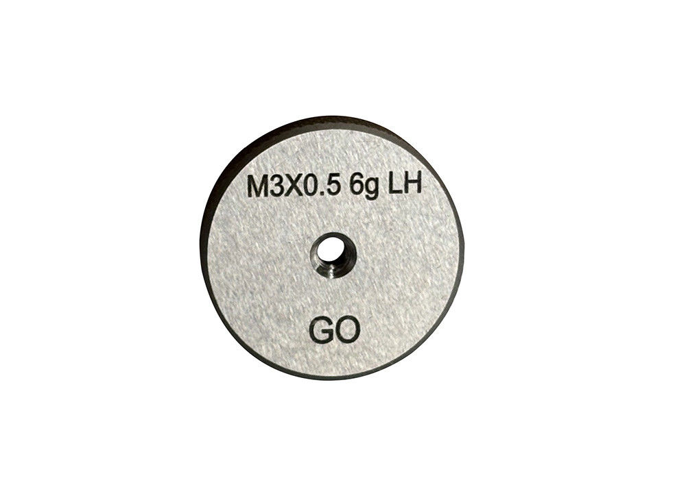 Accurate M3.0 LH Thread Ring Gauge For Checking Thread With GO And NOGO Types
