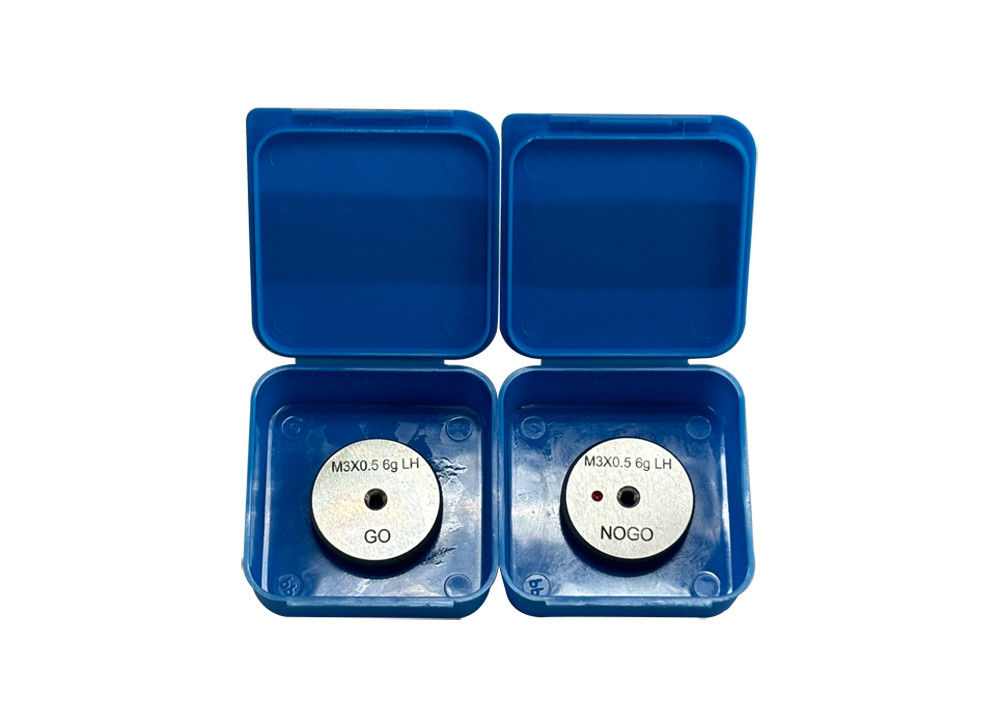 Accurate M3.0 LH Thread Ring Gauge For Checking Thread With GO And NOGO Types