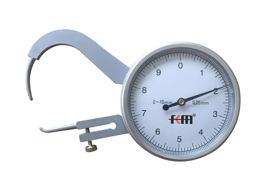 Durable 0-10mm Dial Caliper Gauges for Thickness Measurement with Convenient Adjustment